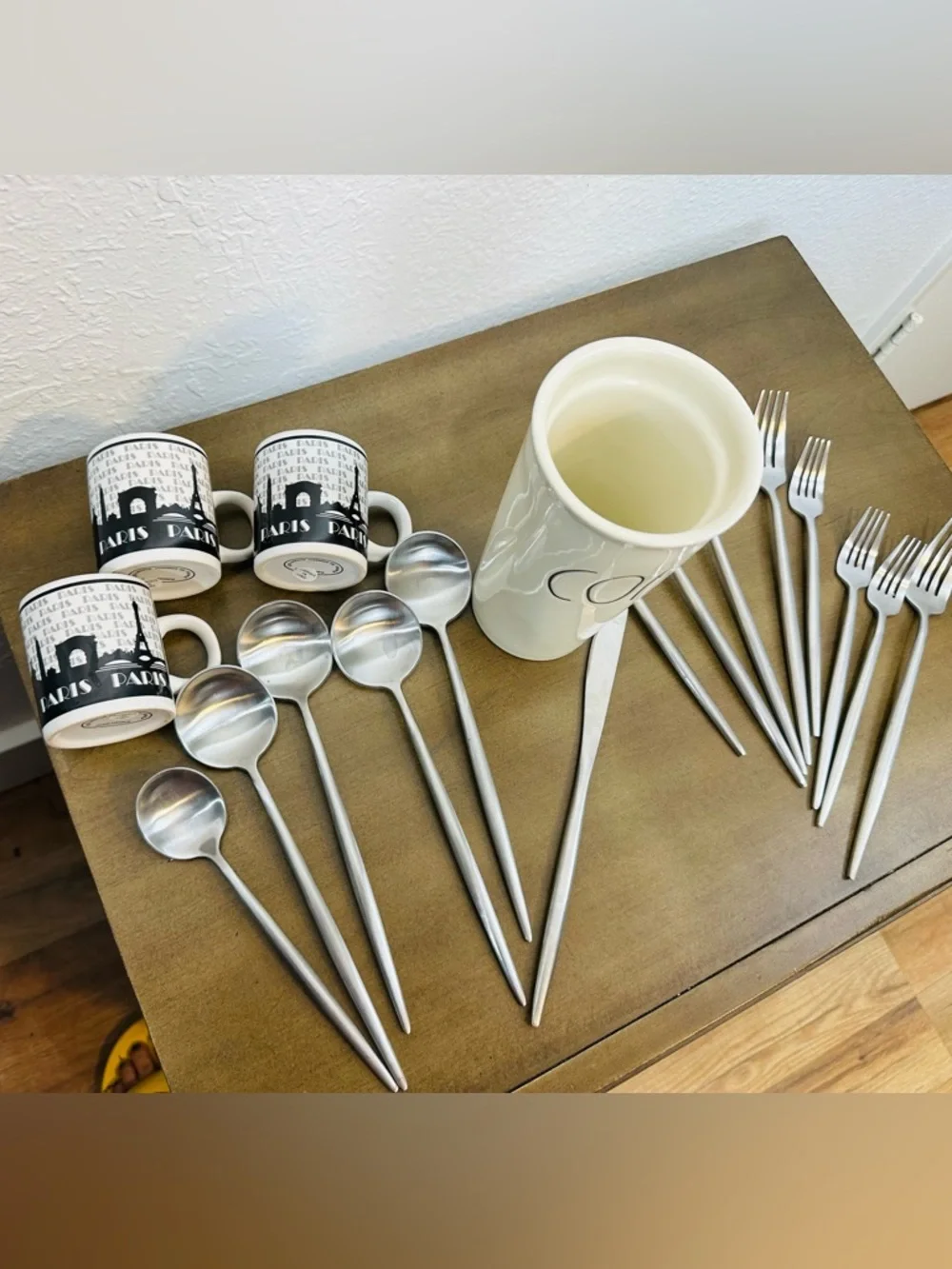 Stainless Steel Cutlery Bundle Set in Silver - Complete Home Dining Set